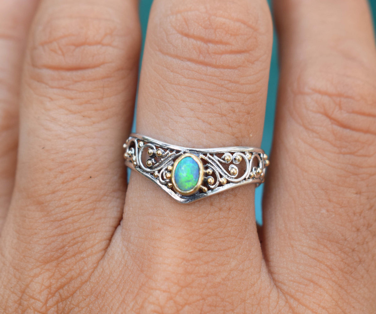 Anillo Calisto Opalo