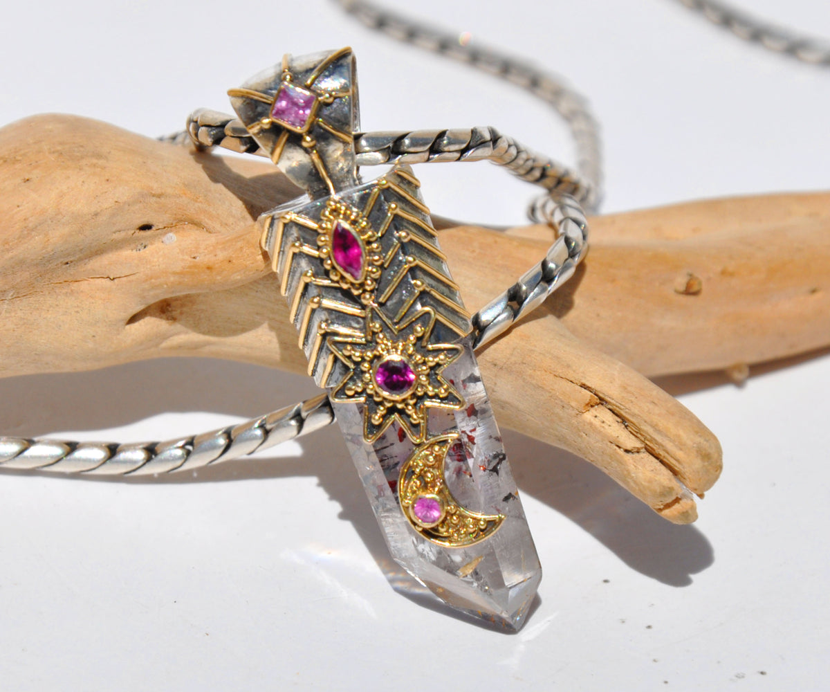 Amuleto Constelaciones Pink