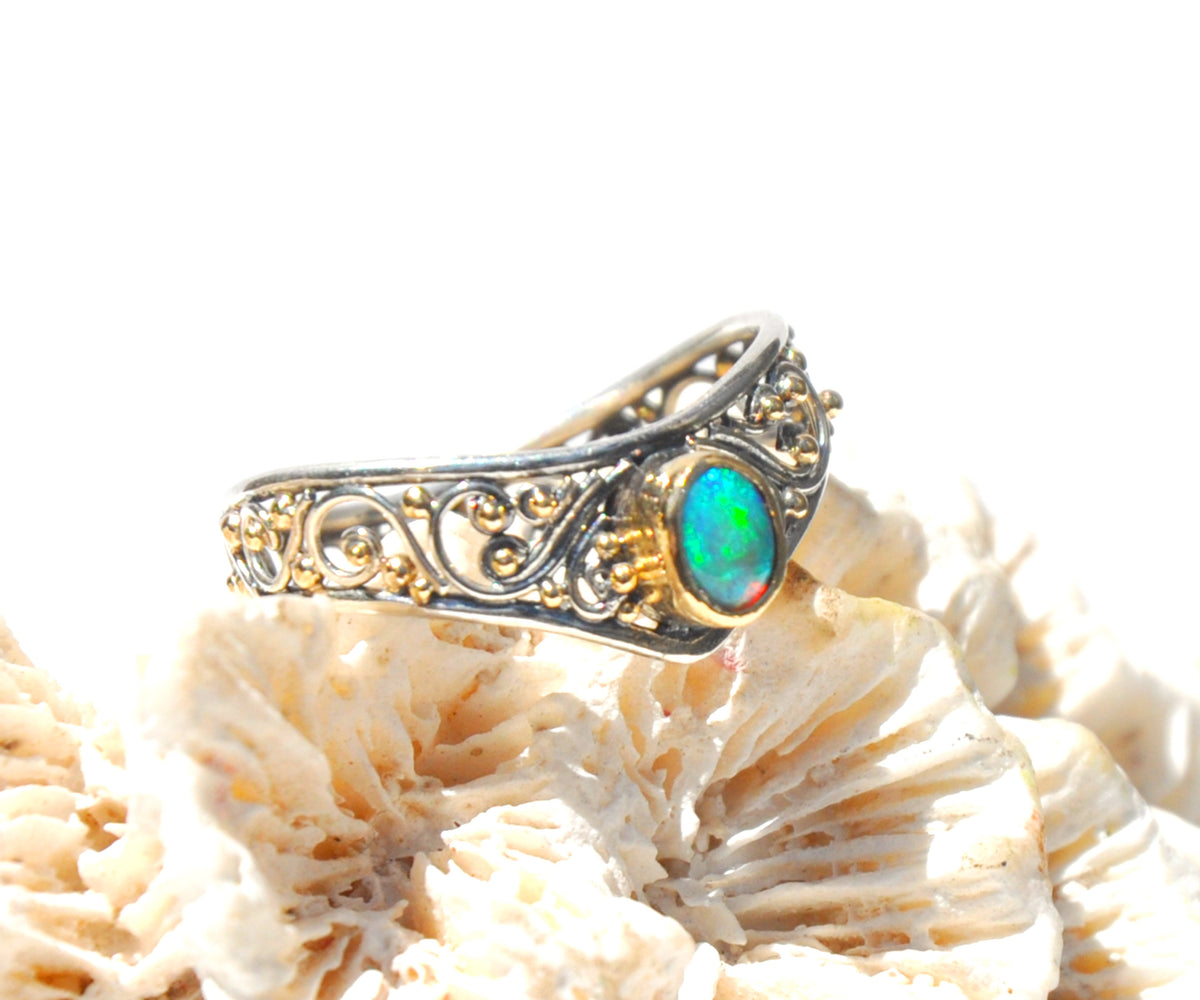 Anillo Calisto Opalo