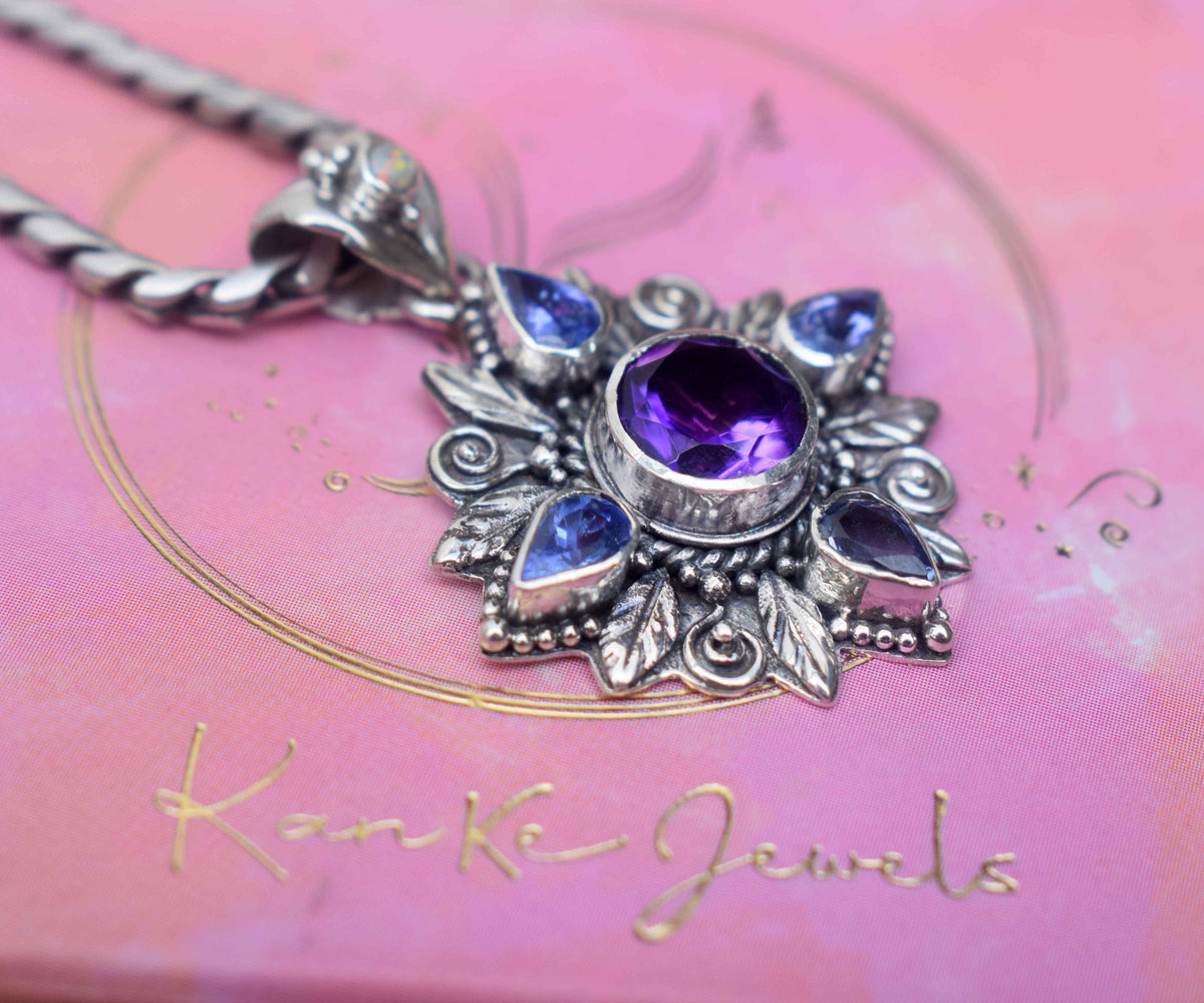 Colgante Pocahontas Purple