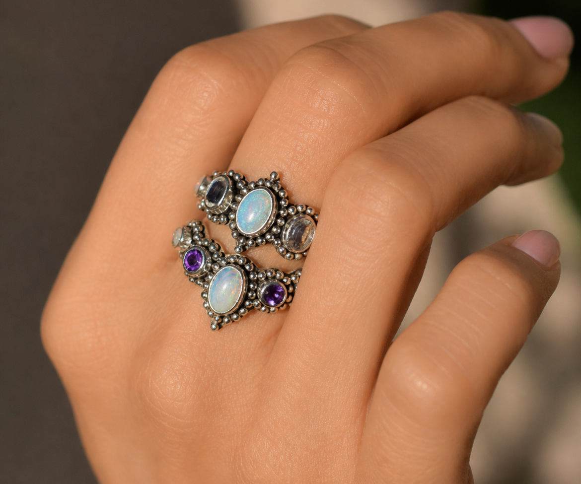 Anillo Petra Fusión Ópalo