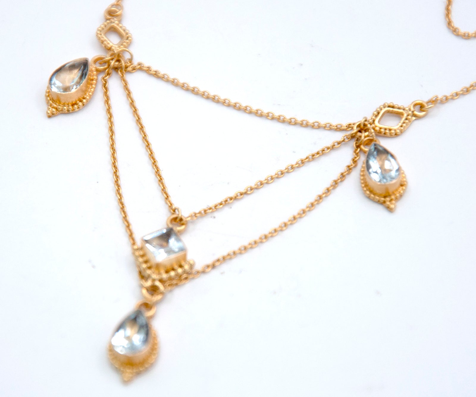 Collar Ona maya Aguamarinas