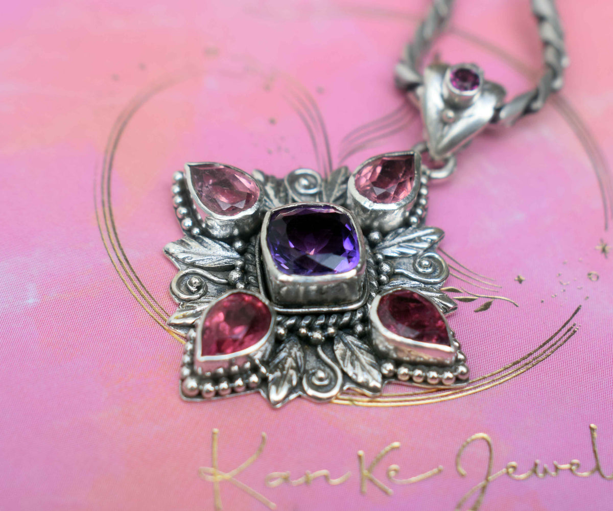 Colgante Pocahontas Amatista