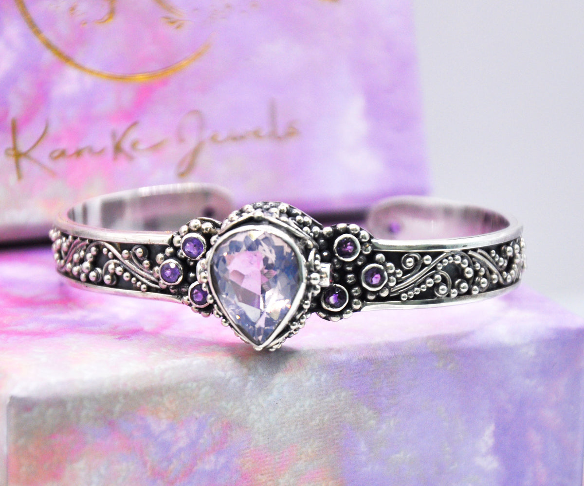 Brazalete Spirit Amatista Perla