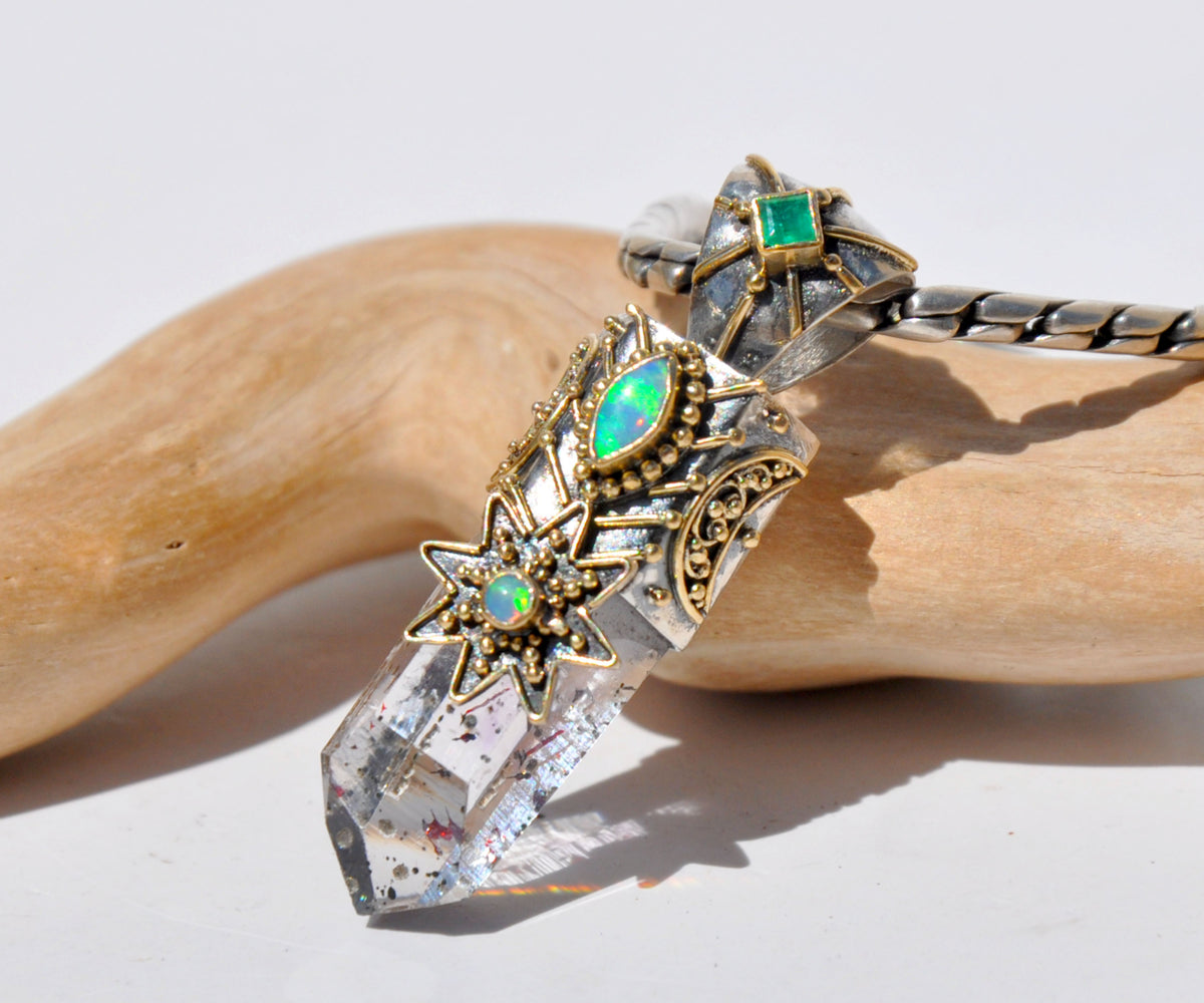 Amuleto Cosmic Witch Green