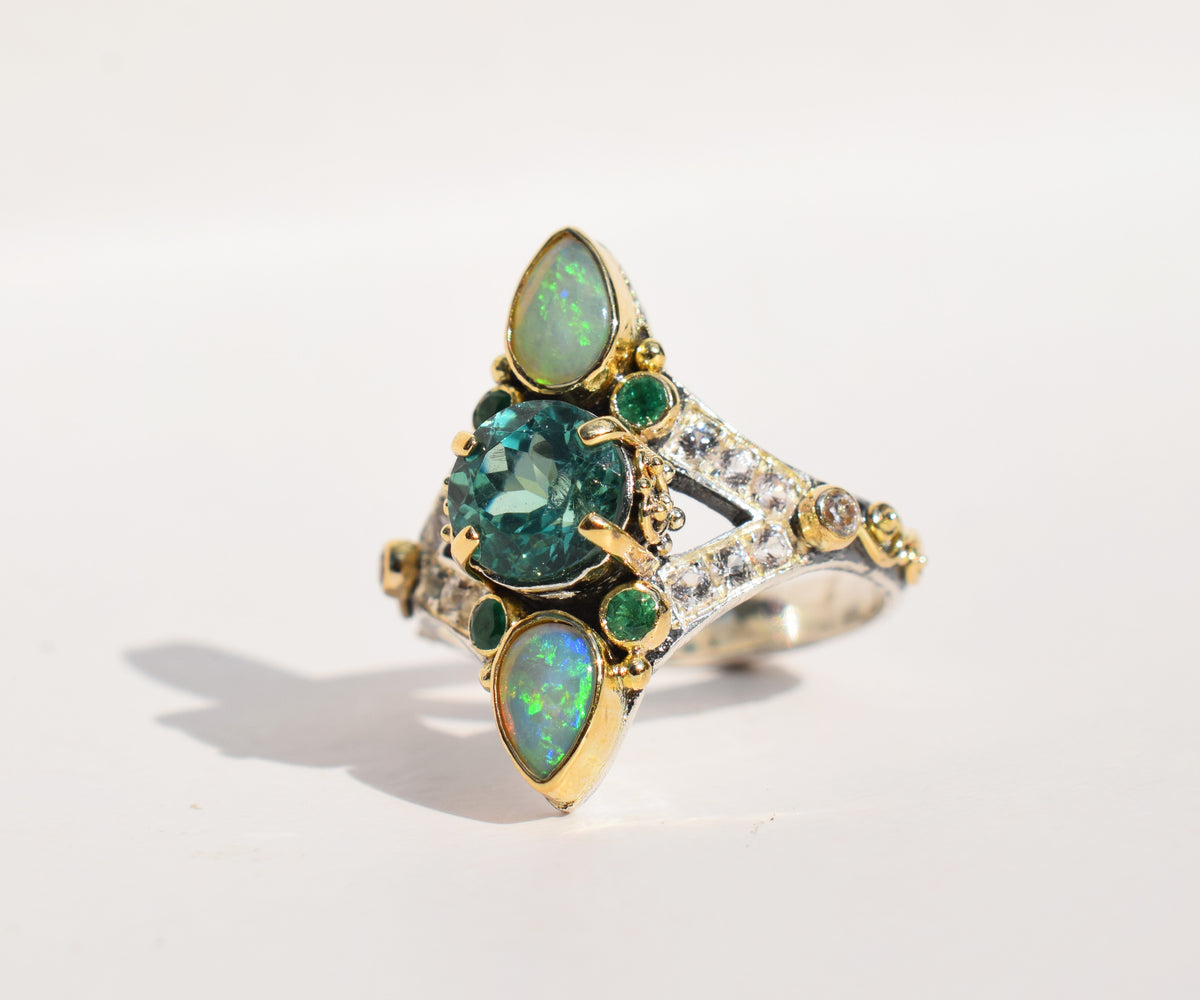 Anillo Triada Apatita