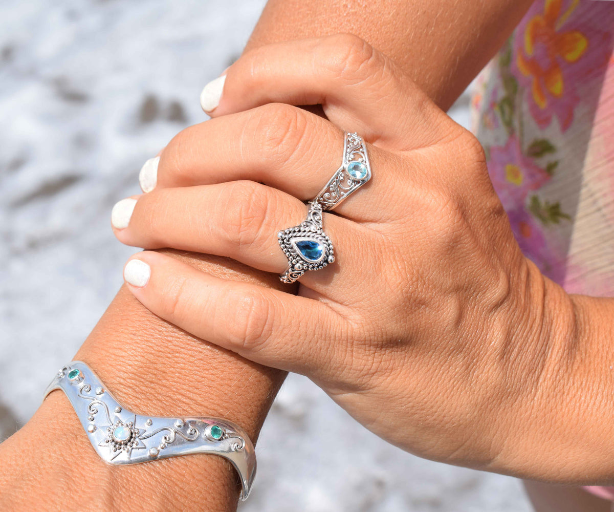 Anillo Fall in Love Topacio