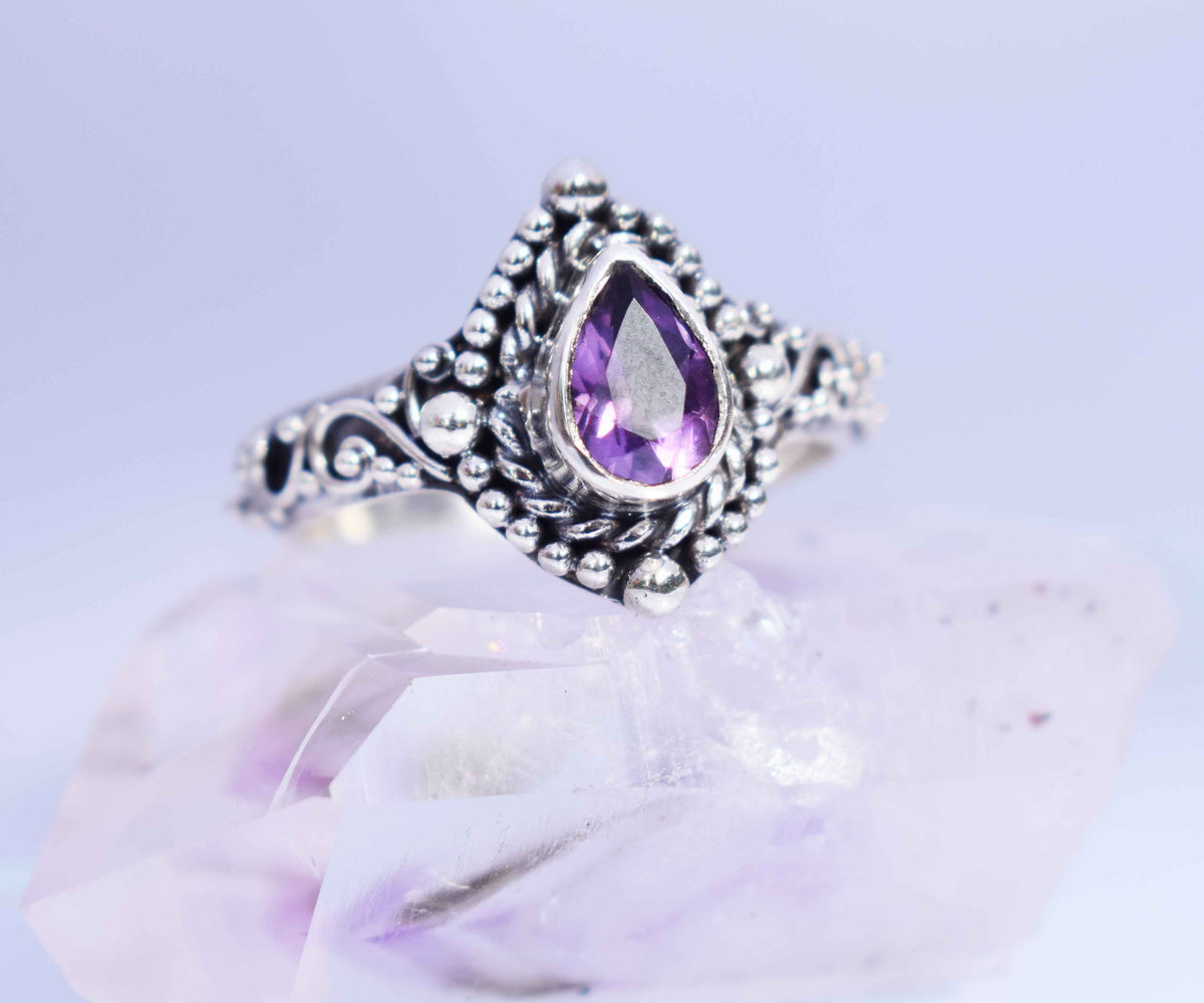 Anillo Fall in love Amatista