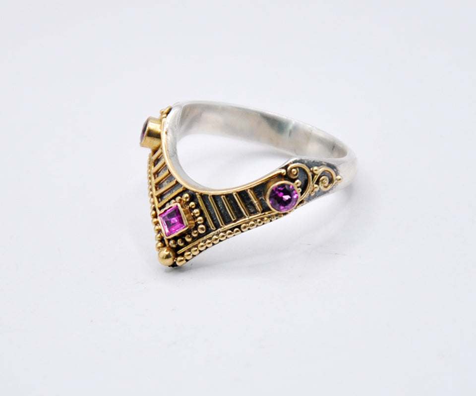 Anillo Fusion Cleopatra Pink