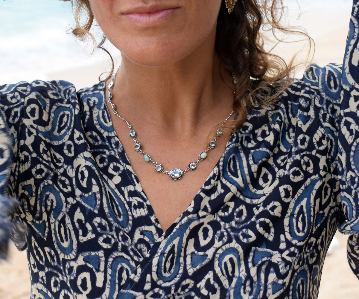 Collar Petra Topacio