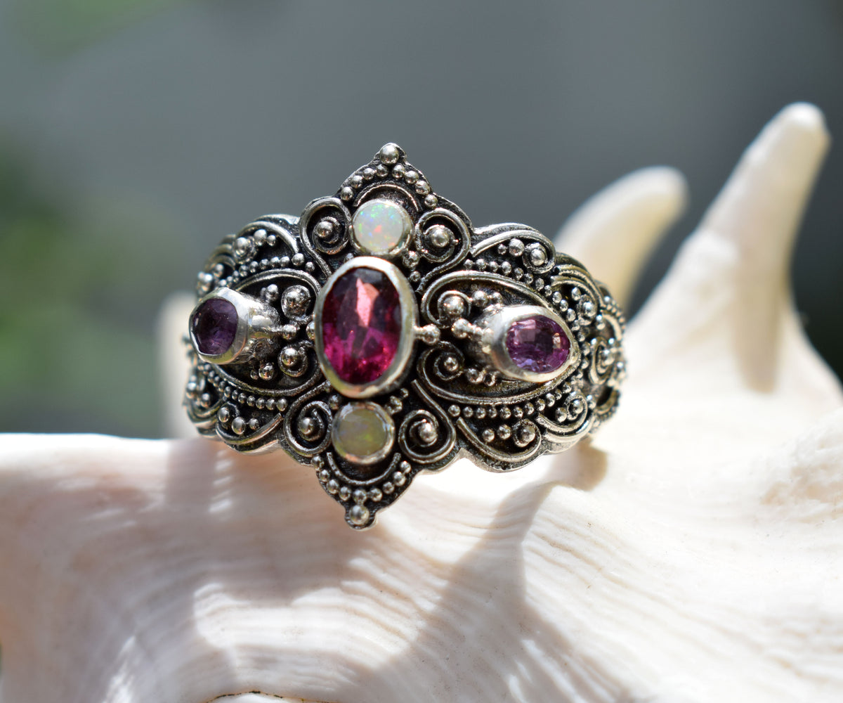 Anillo Kerala Rodolita