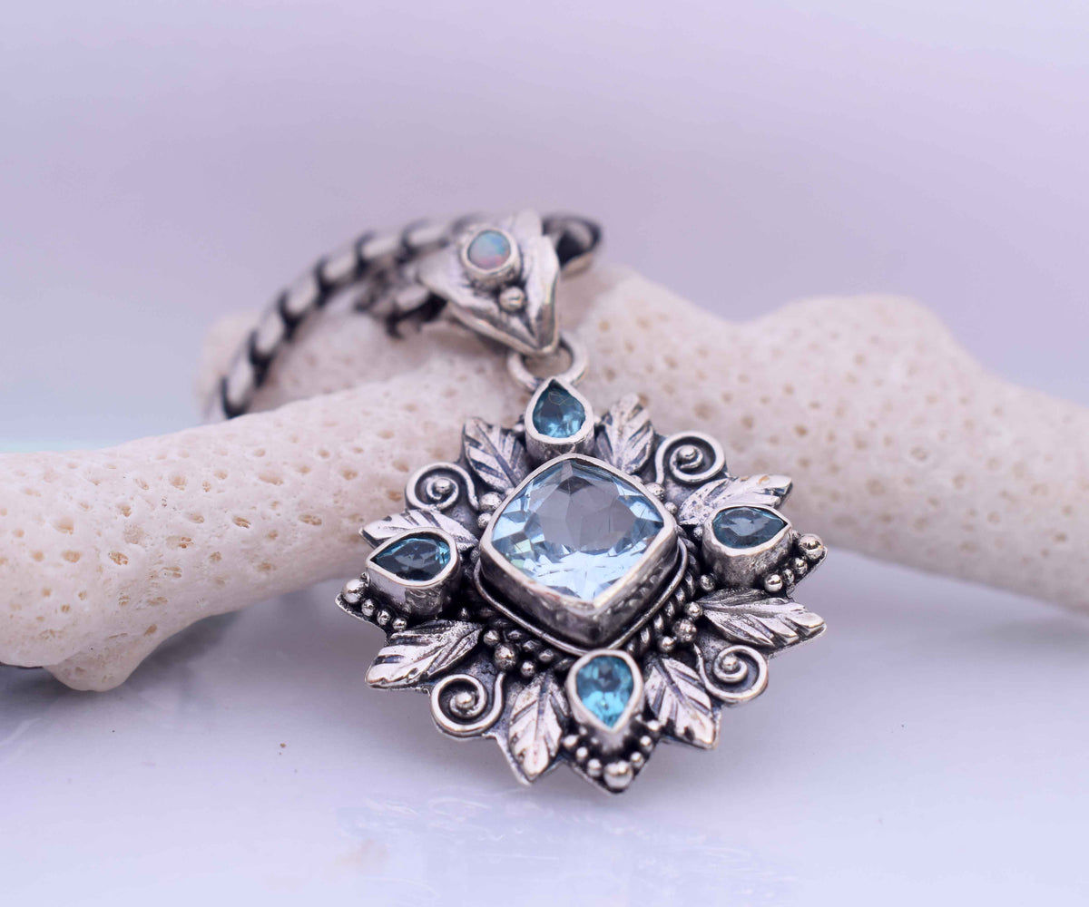 Colgante Pocahontas Topacio