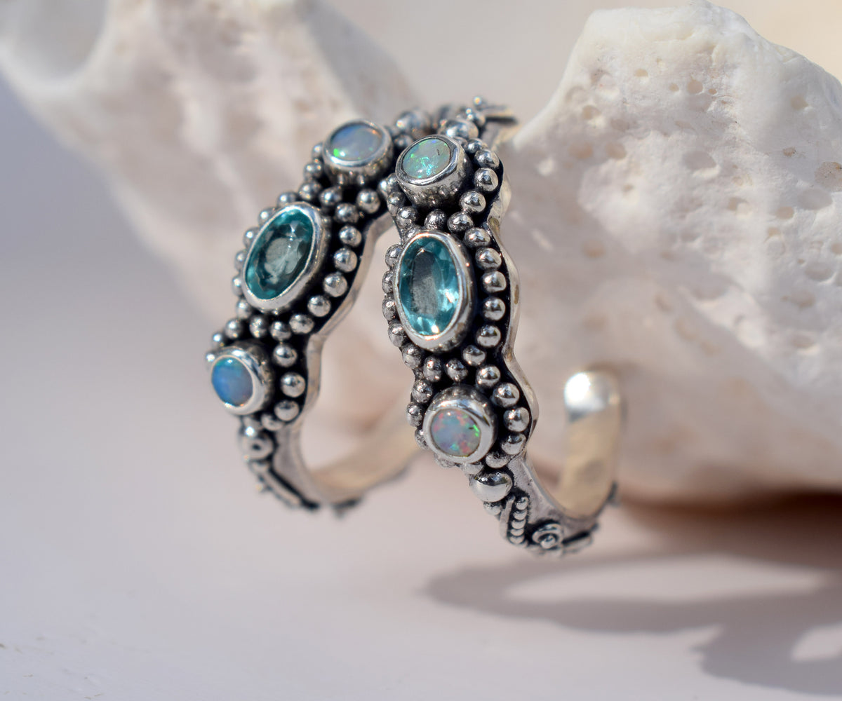 Argollas Roma Apatita Opalos