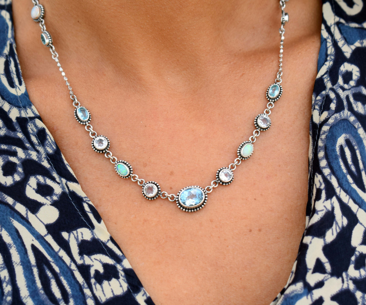 Collar Petra Topacio