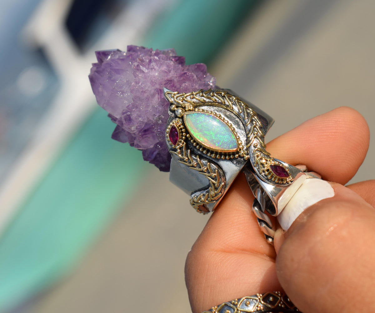 Amuleto kundalini Spirit Opalo