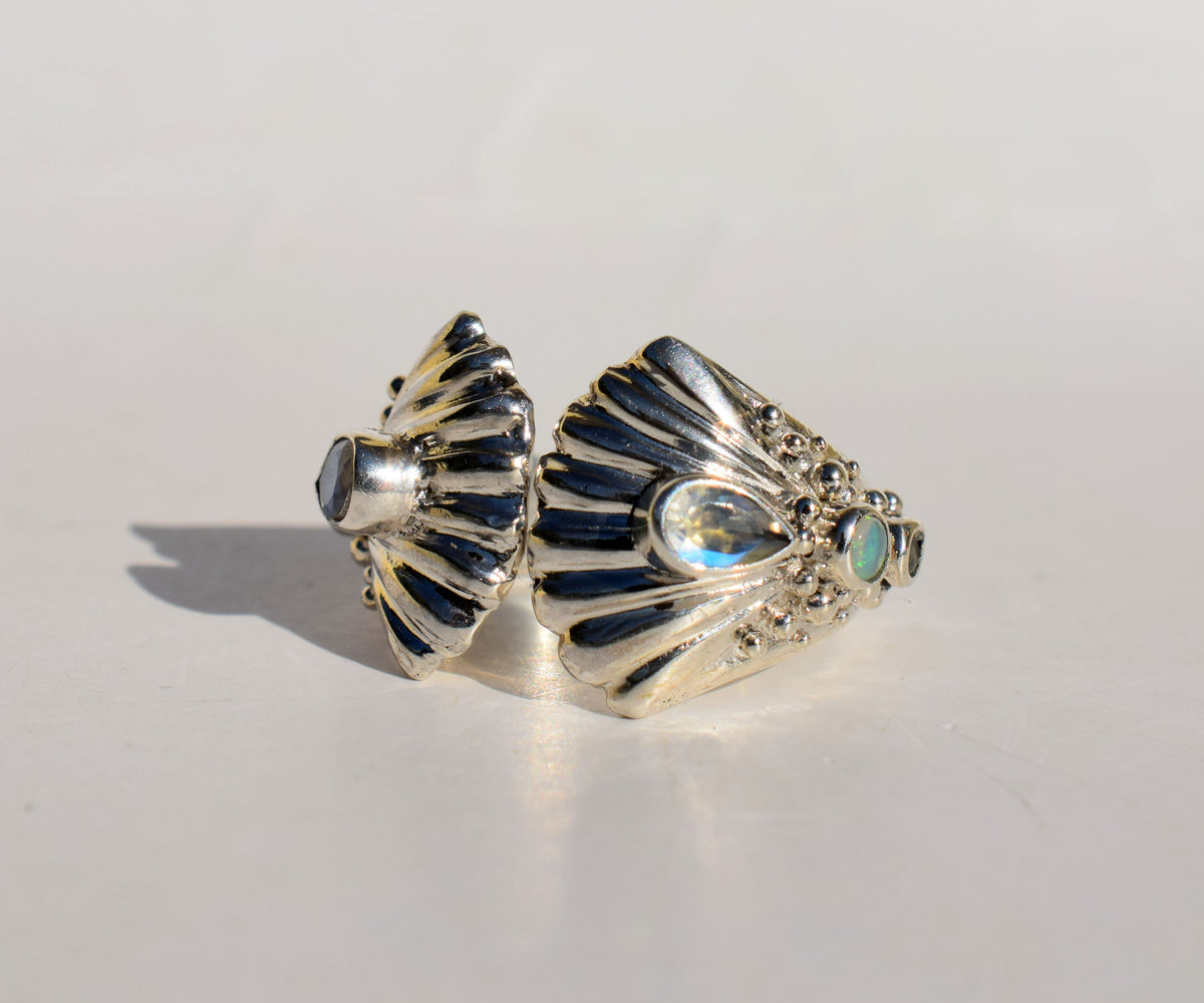 Anillo Oceana Piedra Luna