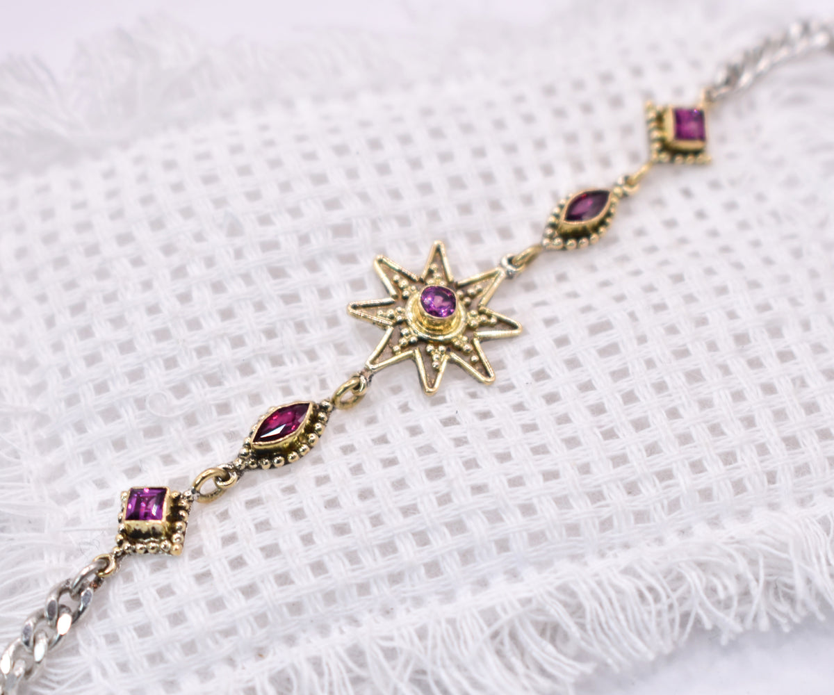 Pulsera Constelaciones Rubí