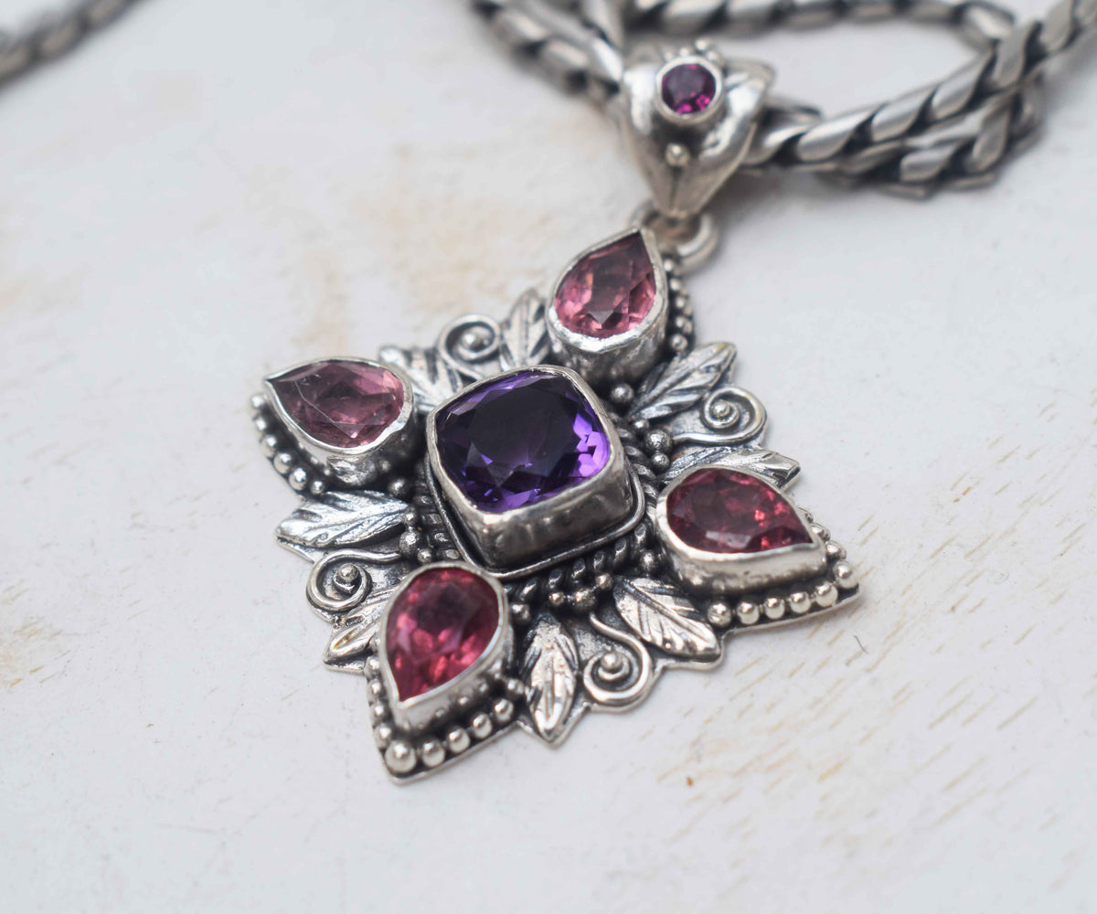 Colgante Pocahontas Amatista