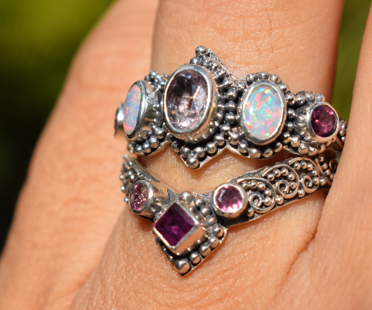 Anillo Petra Morganita