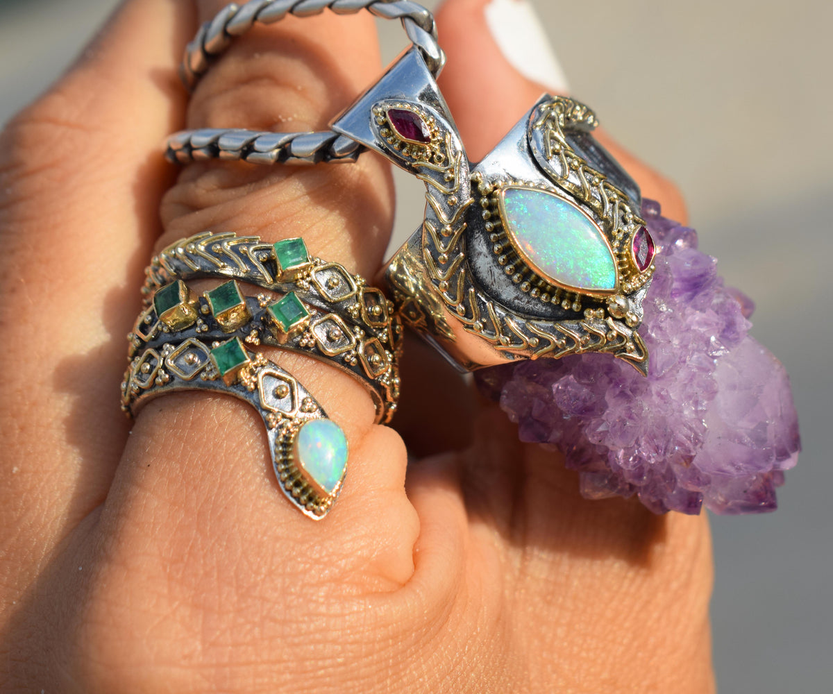 Amuleto kundalini Spirit Opalo