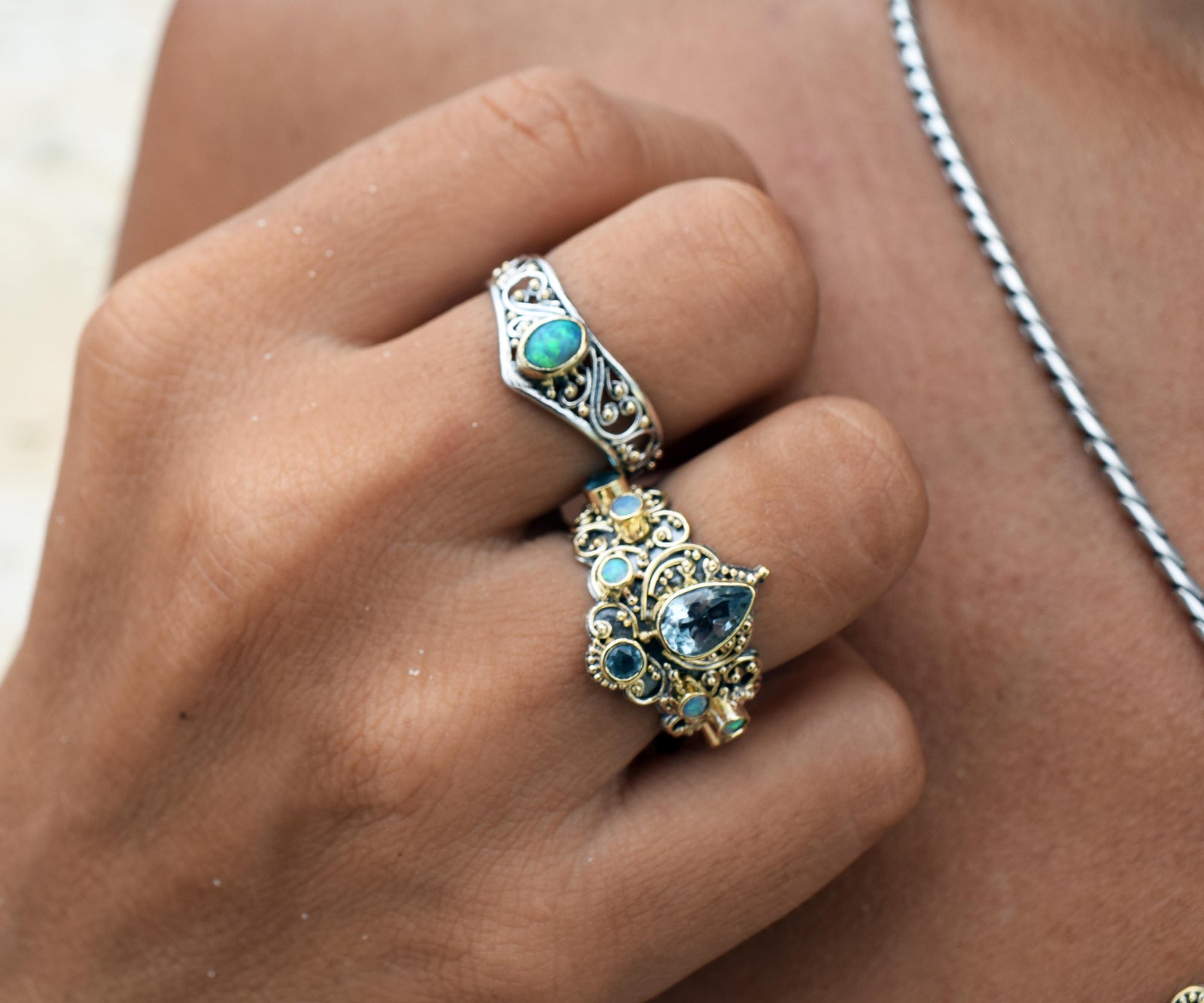 Anillo Calisto Opalo