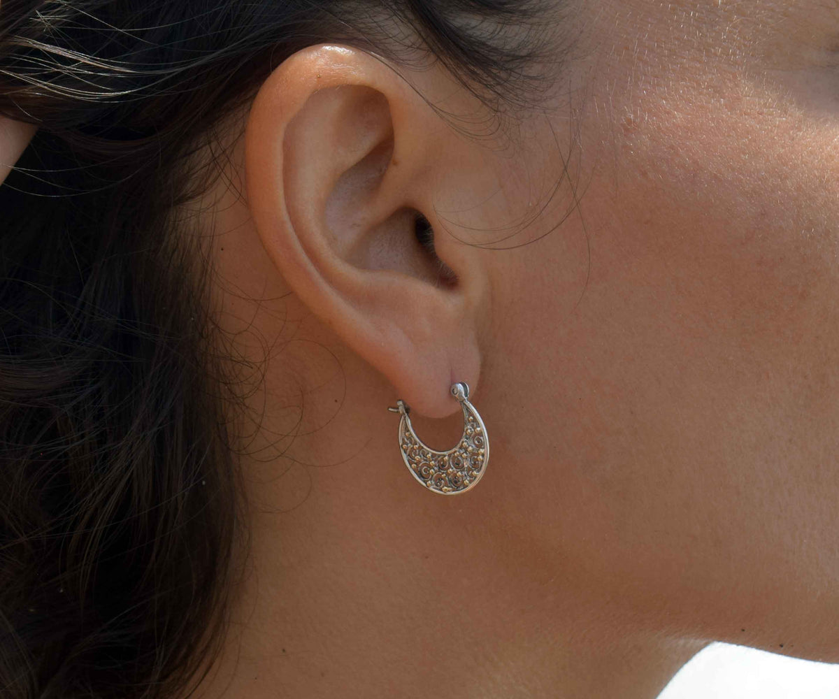 Argollas Crecent Moon