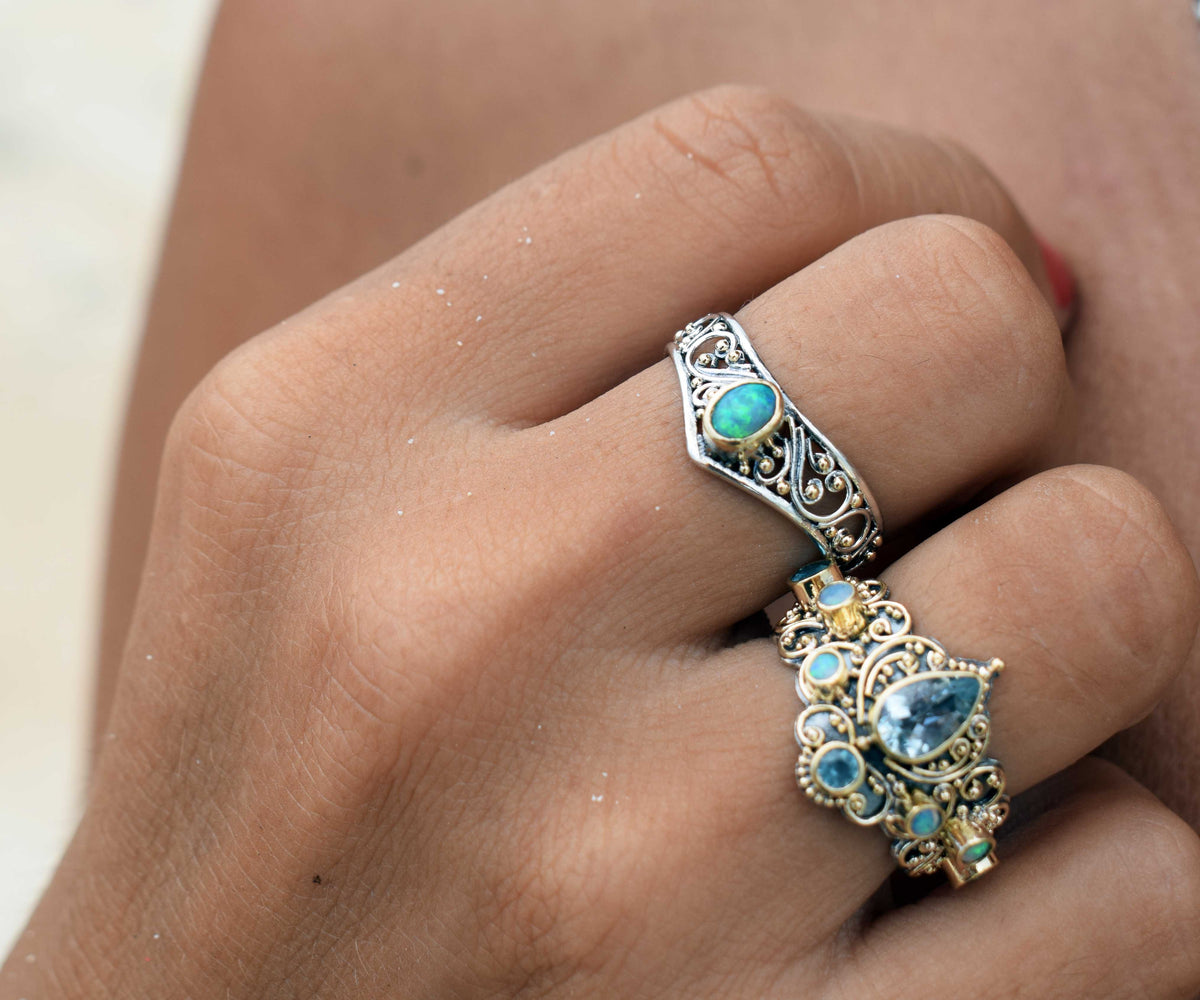 Anillo Calisto Opalo