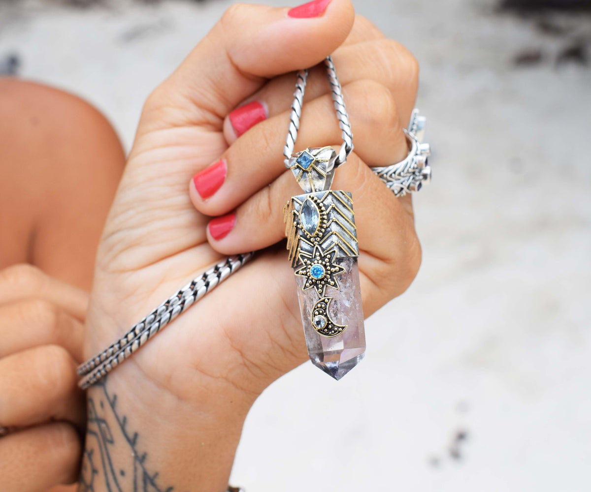 Amuleto Constelaciones Aqua