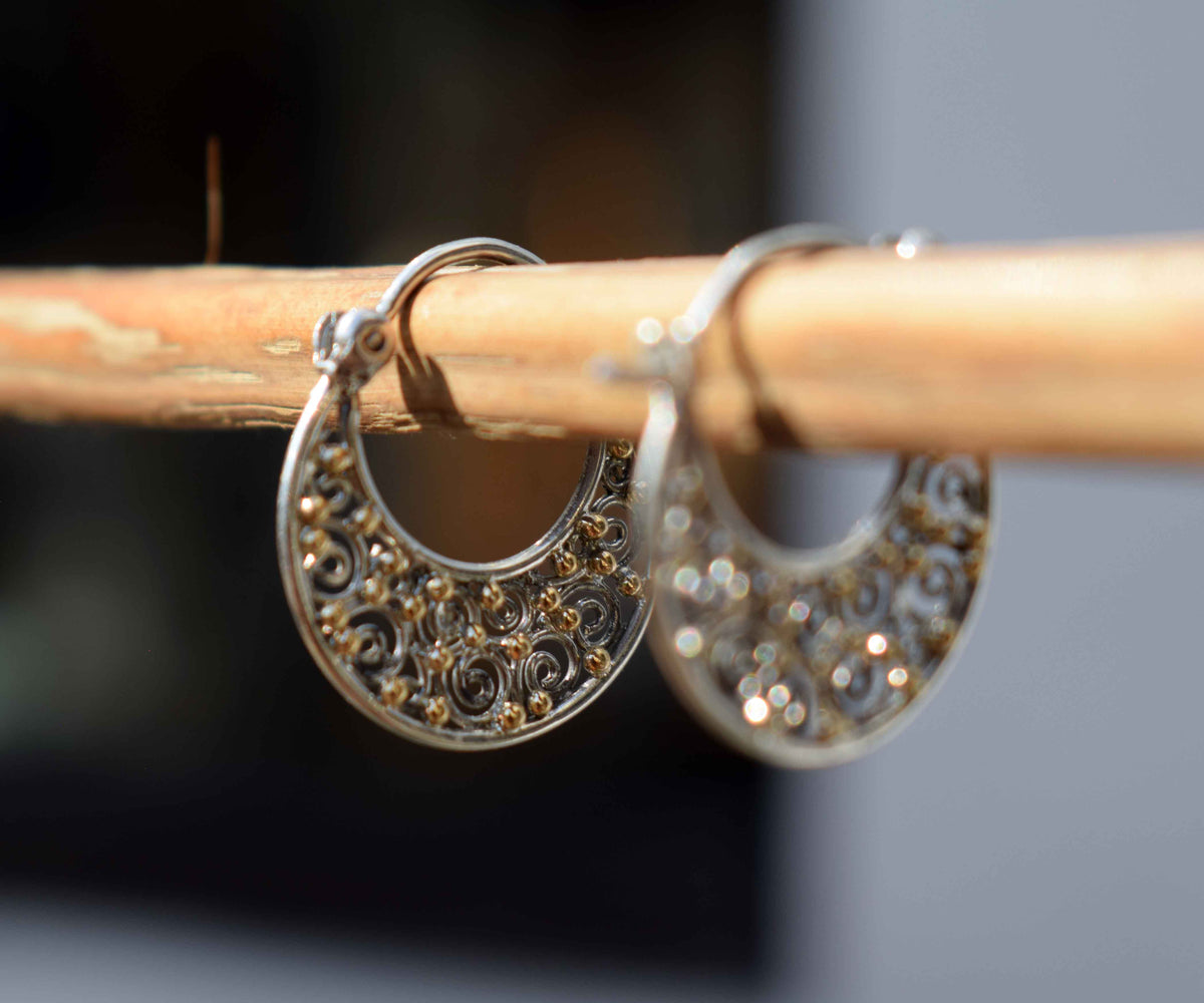 Argollas Crecent Moon