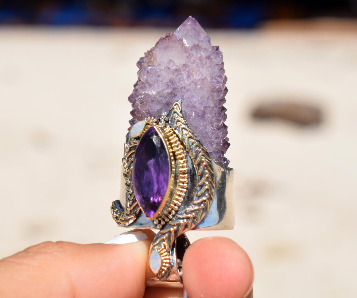 Amuleto kundalini Spirit Amatista