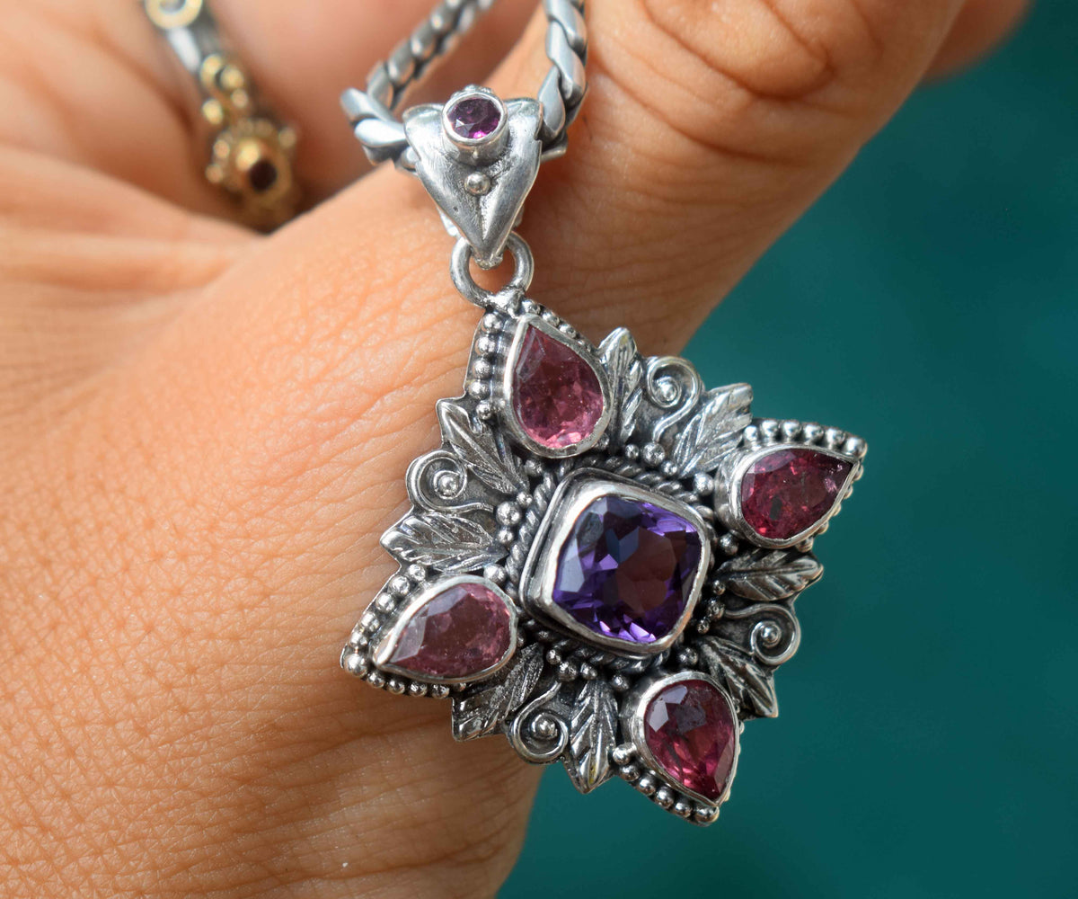 Colgante Pocahontas Amatista