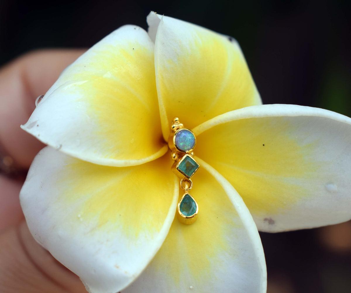 Solitario Tinkerbell Esmeralda