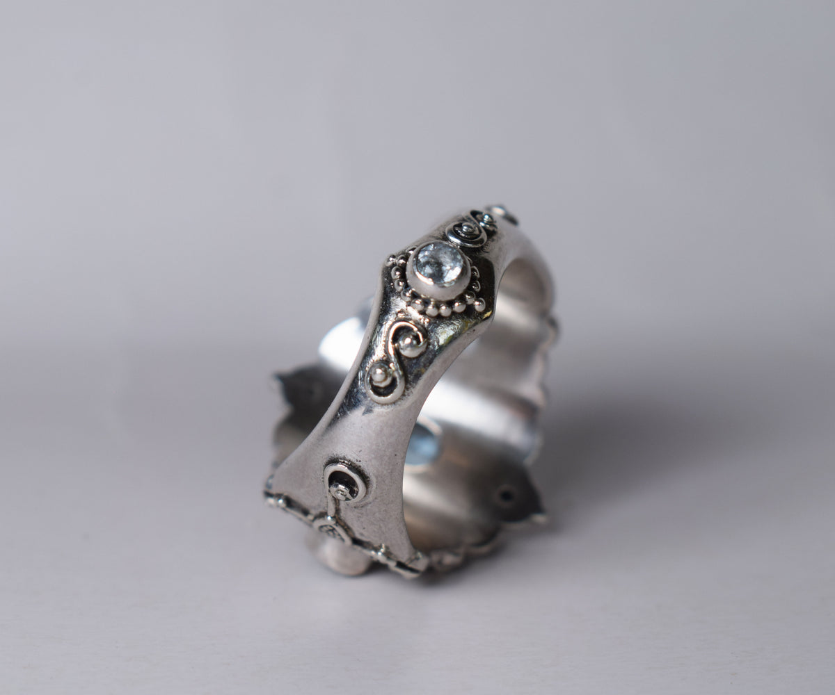 Anillo New Lotus Topacio