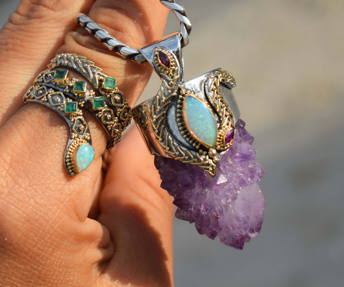 Amuleto kundalini Spirit Opalo