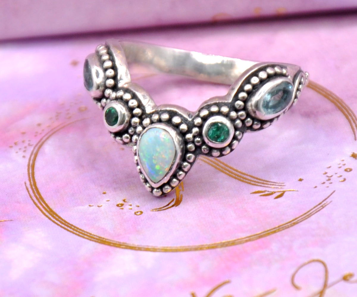 Anillo Fusion Petra Opalo