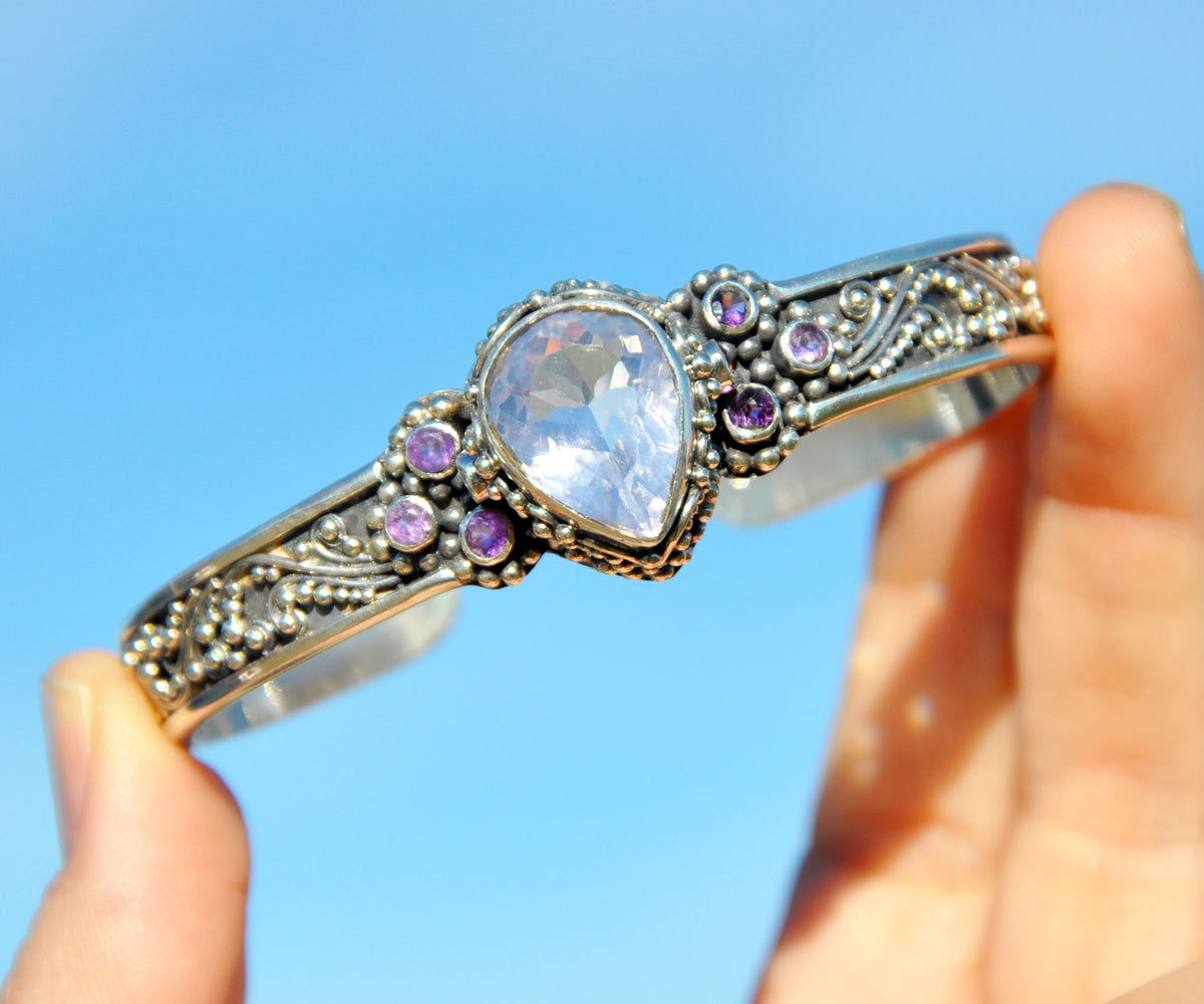 Brazalete Spirit Amatista Perla