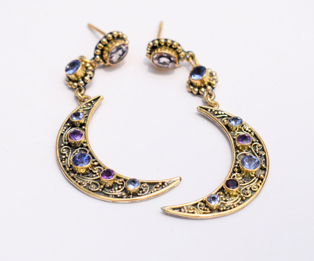 Aros Crecent Moon Tanzanitas