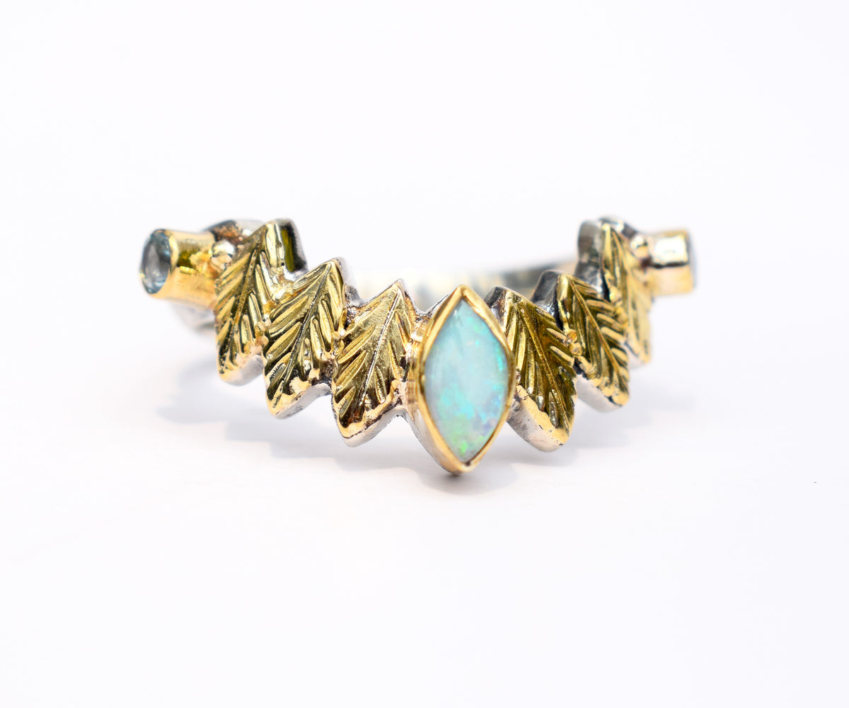 Anillo Pocahontas Fusión Opalo