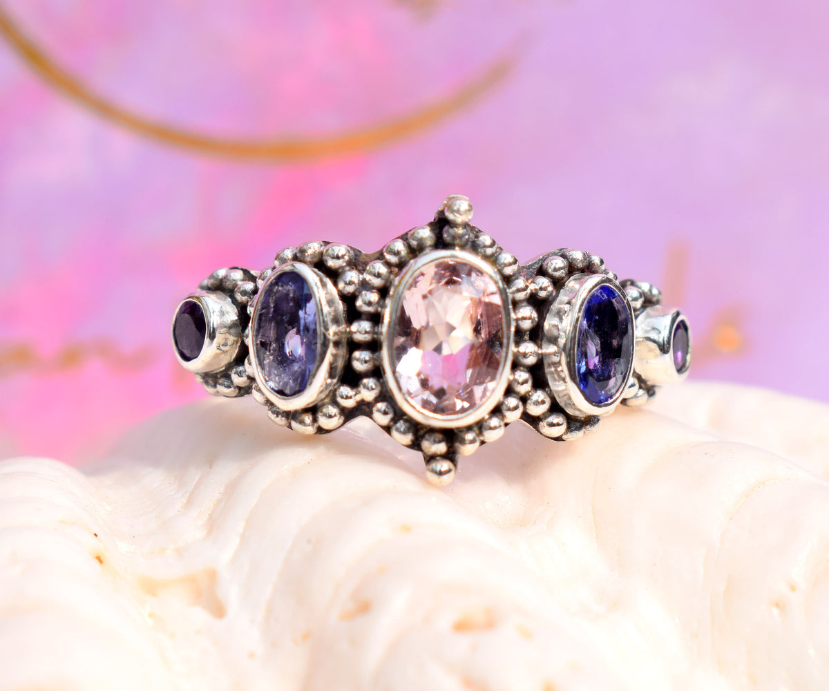 Anillo Petra Morganita