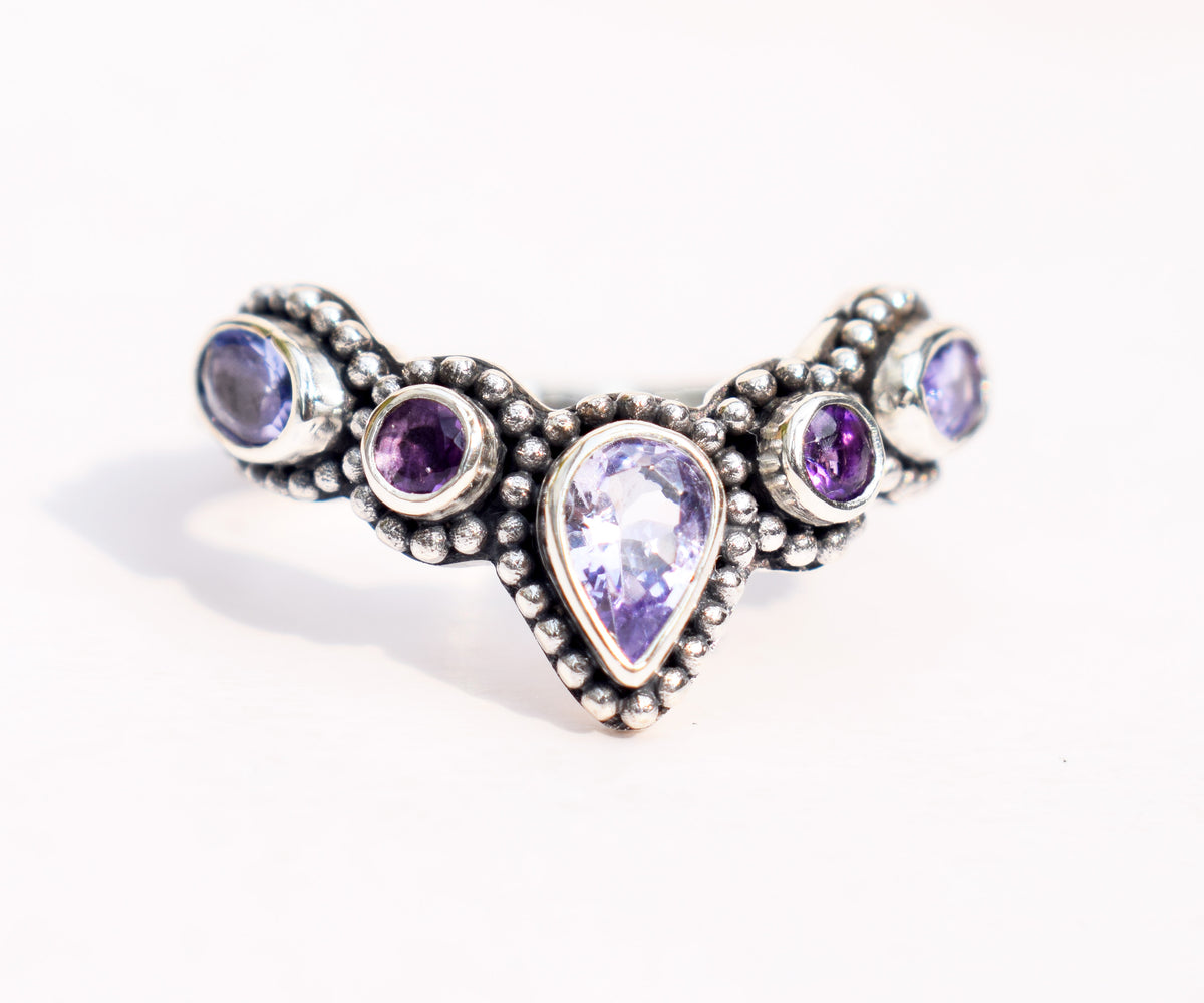 Anillo Fusion Petra Tanzanita