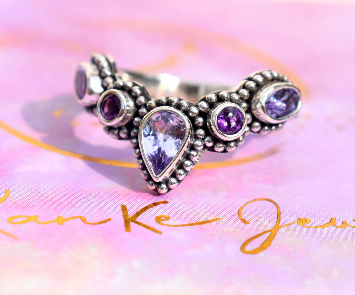 Anillo Fusion Petra Tanzanita