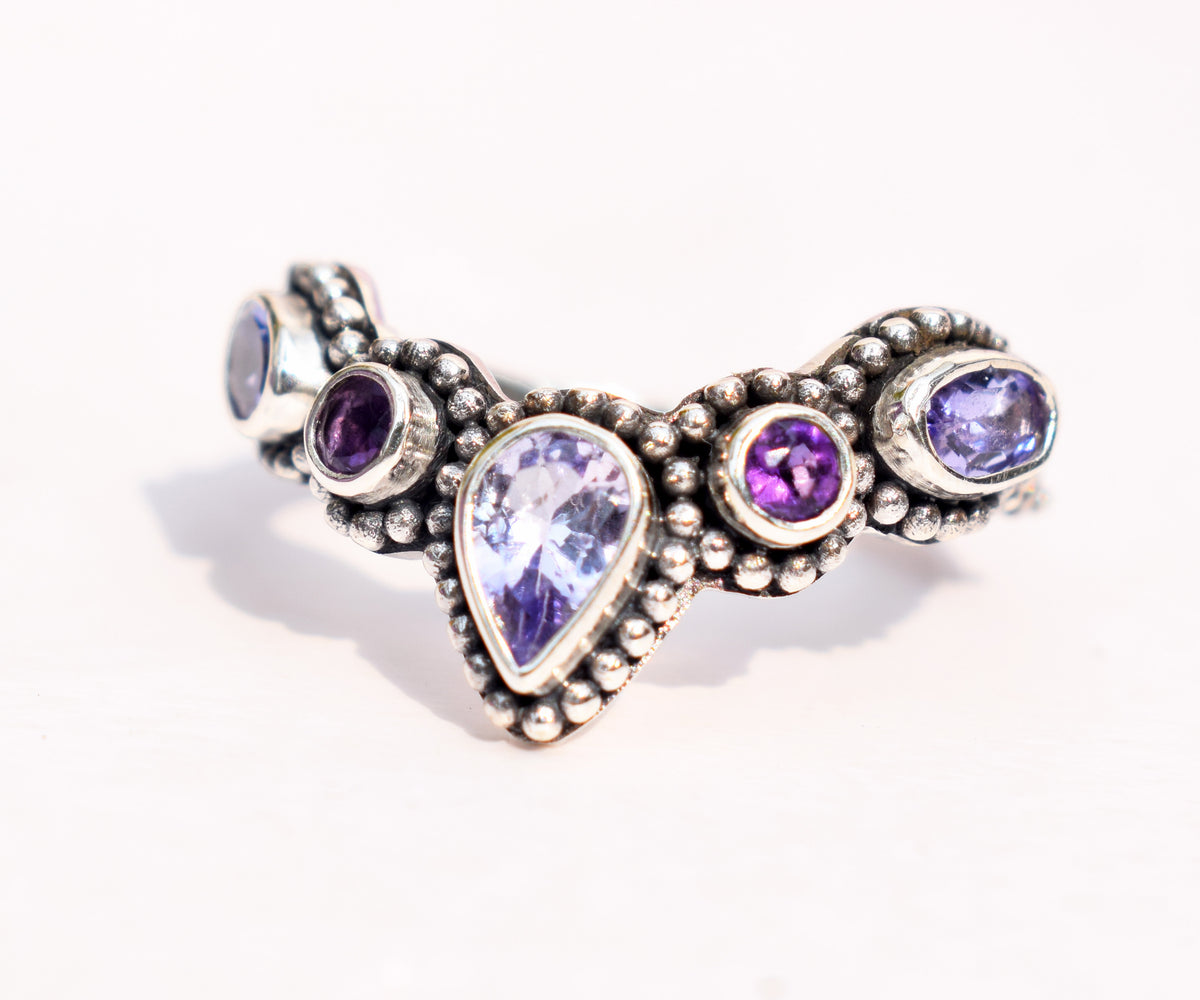 Anillo Fusion Petra Tanzanita