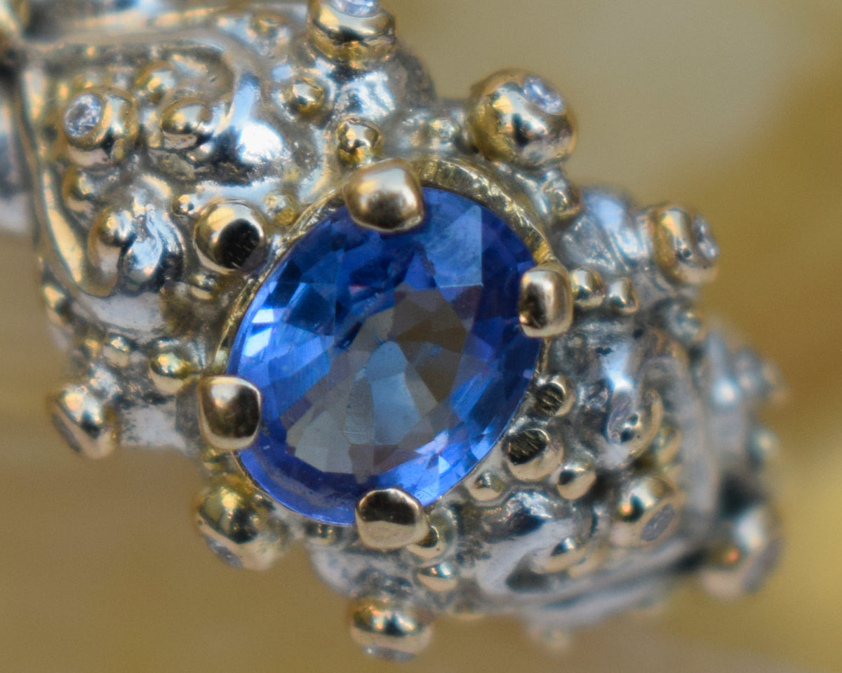 Anillo Elektra Tanzanita