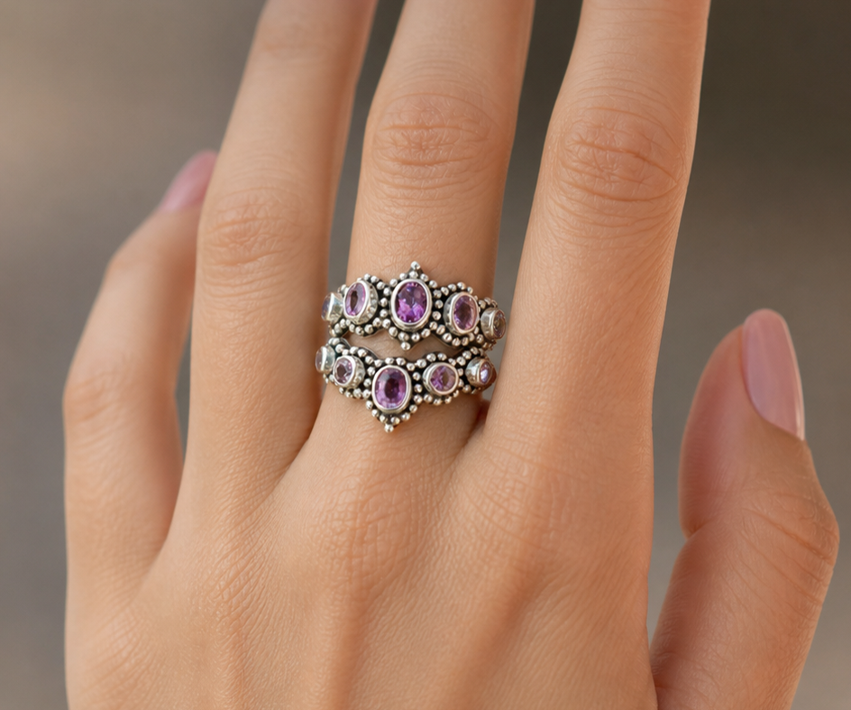 Anillo Petra Fusión Turmalina
