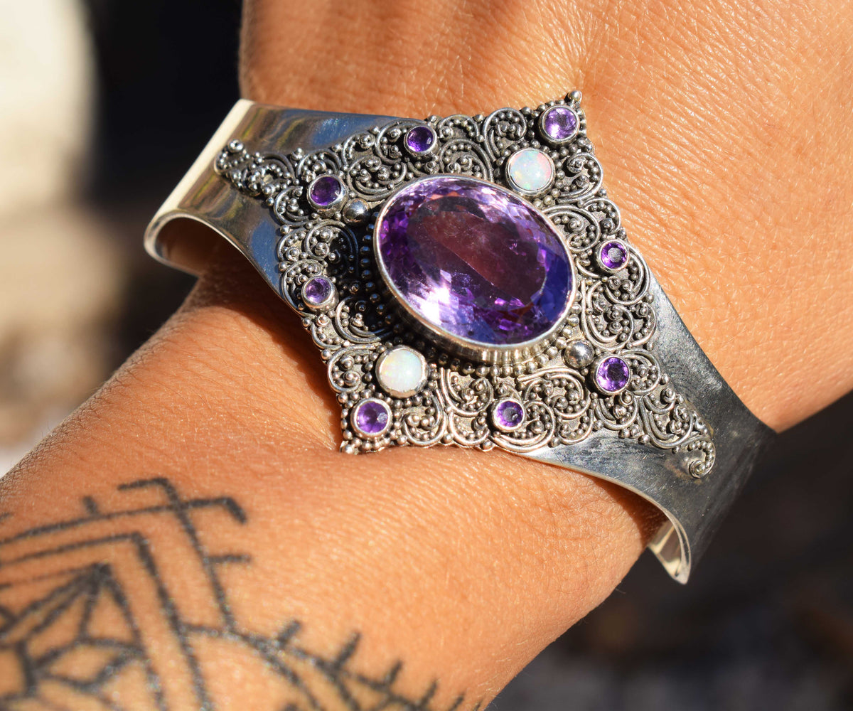 Brazalete Aura Rainbow Amatista