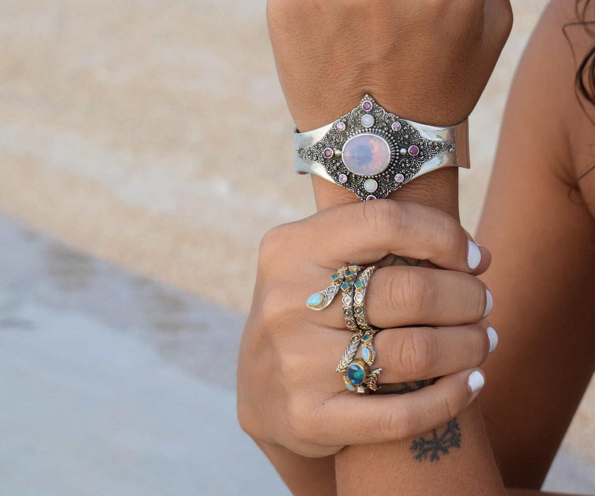 Brazalete Aura Purple Pearl