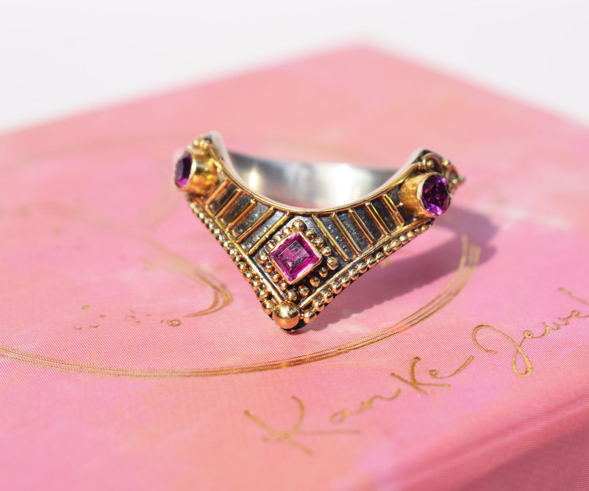 Anillo Fusion Cleopatra Pink