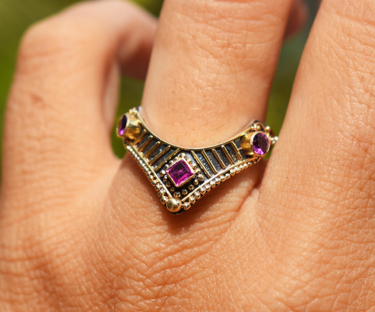 Anillo Fusion Cleopatra Pink