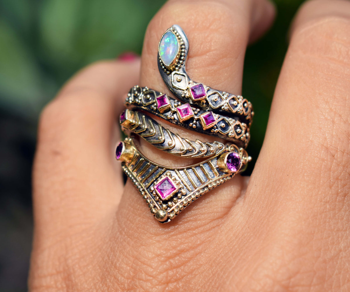 Anillo Fusion Cleopatra Pink