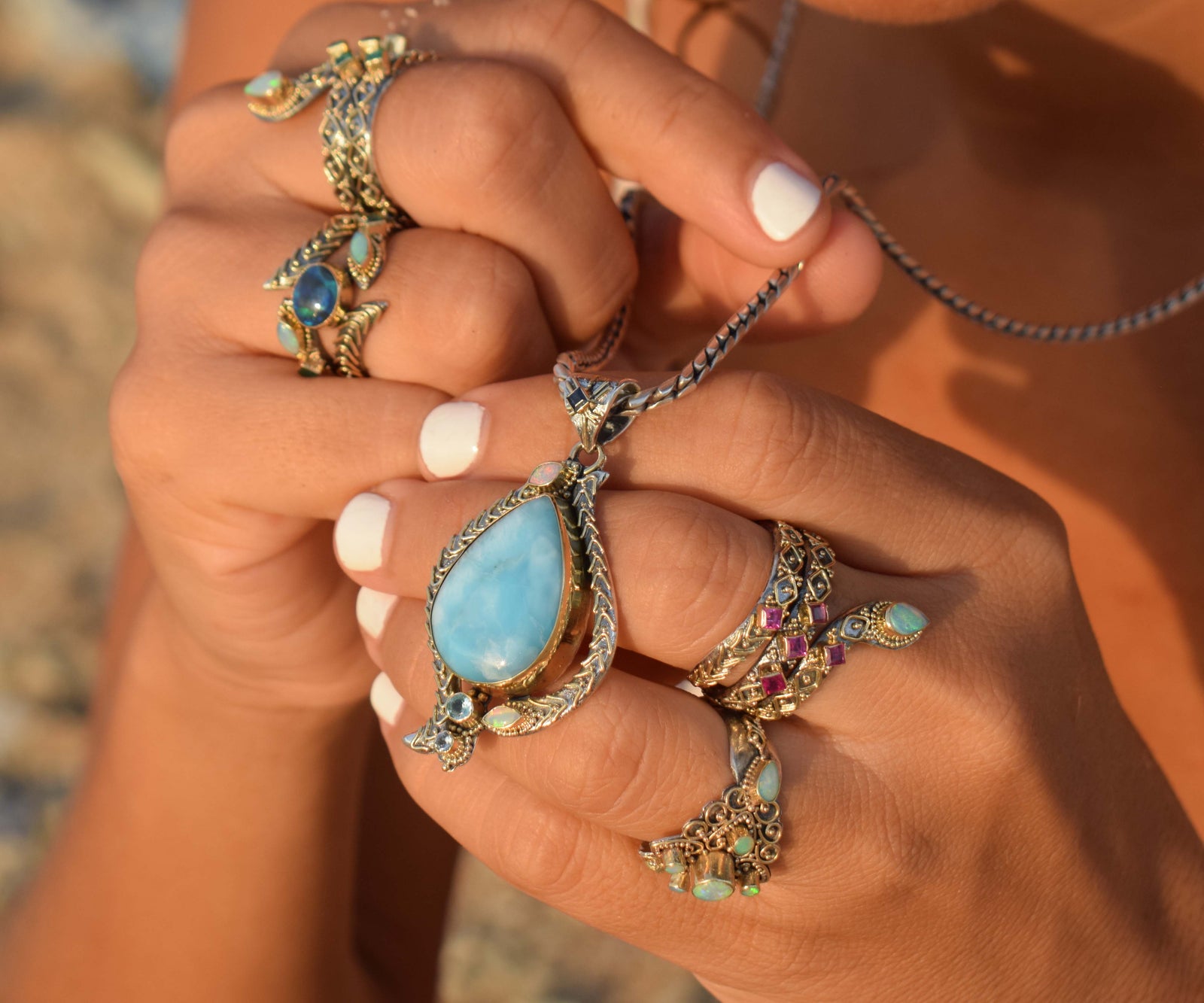 Colgante Polaris Caribe